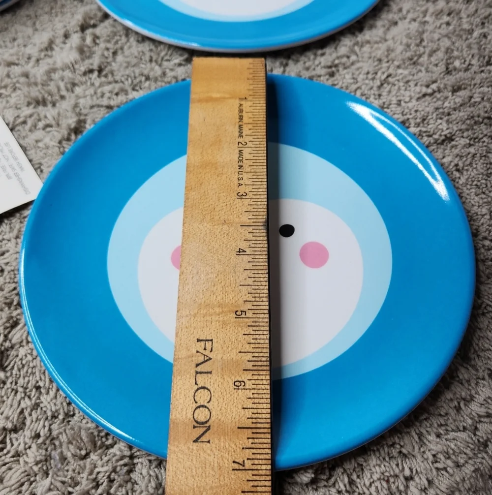Lot of 14 Plates - Penguin/Red Bow Melamine - BPA Free - Target & Threshold